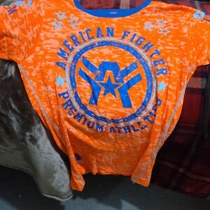 American Fighter Kids Orange Athletic Shirt